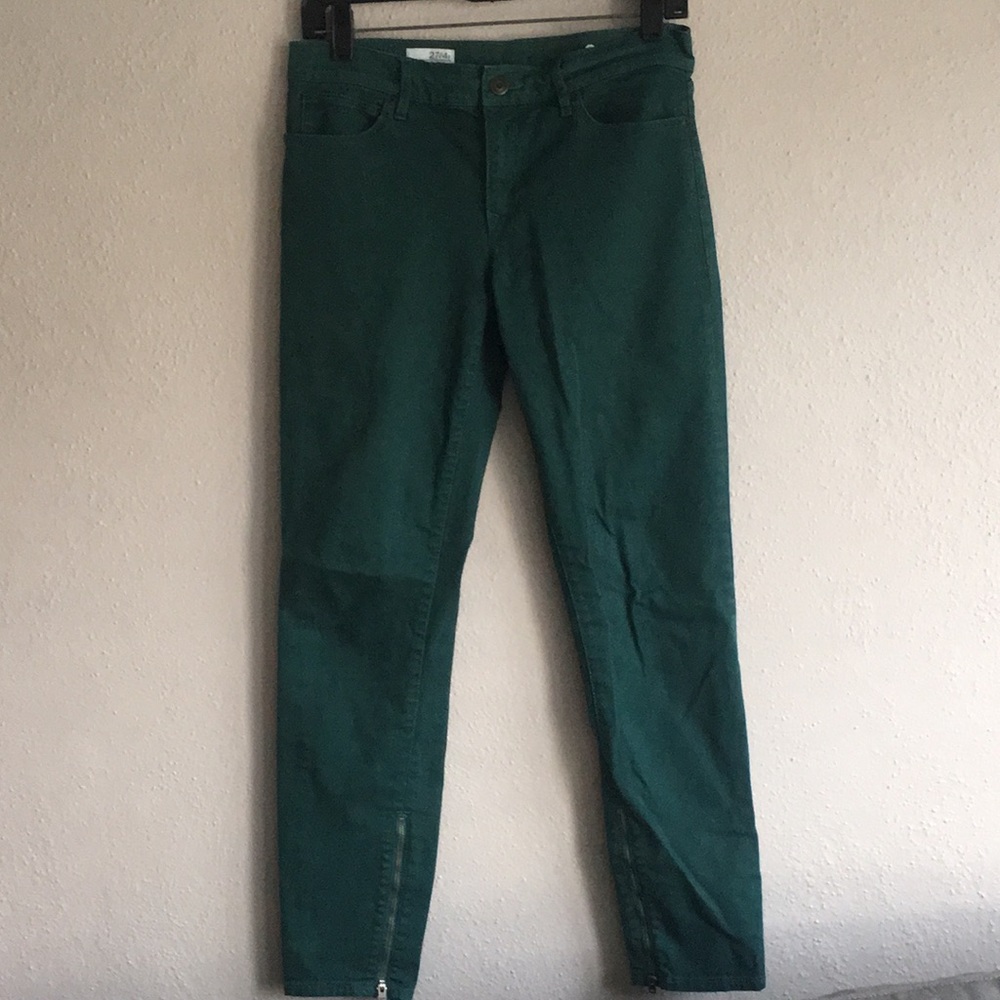 Green Skinny Jeans